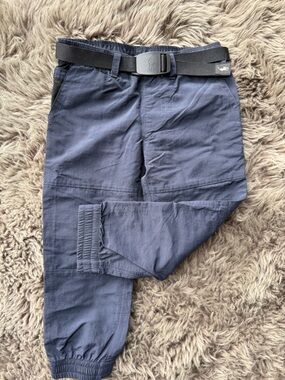 Polo by Ralph Lauren Navy Blue Cargo Joggers with Belt